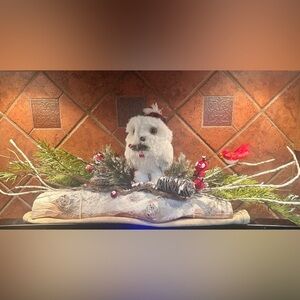 Handmade Christmas craft decor